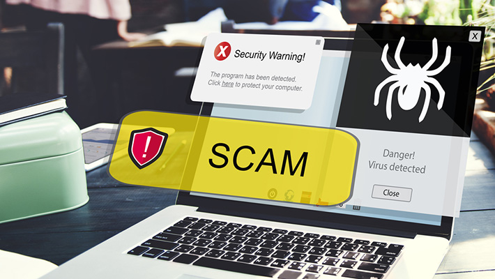 online scam threat how to protect