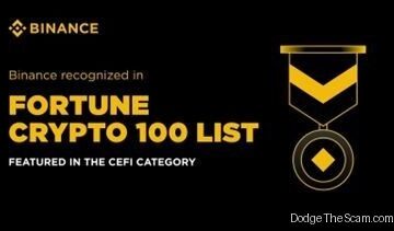 Binance Tops Fortune Crypto 100 After $4.3B Settlement — Bitcoin