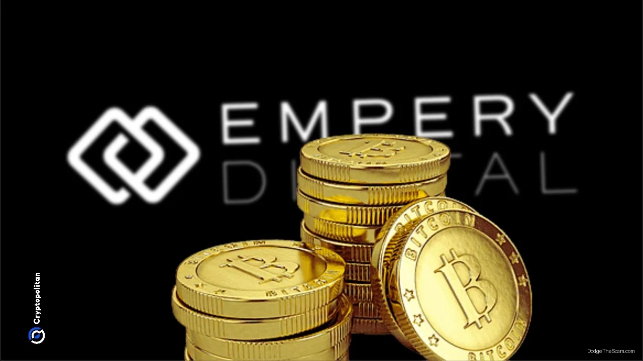 Empery Digital Dumps 1,100 Bitcoin After Shareholder Revolt — Bitcoin